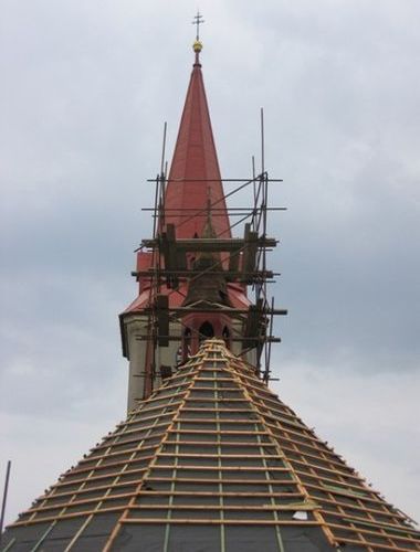 kostel Horní Domaslavice