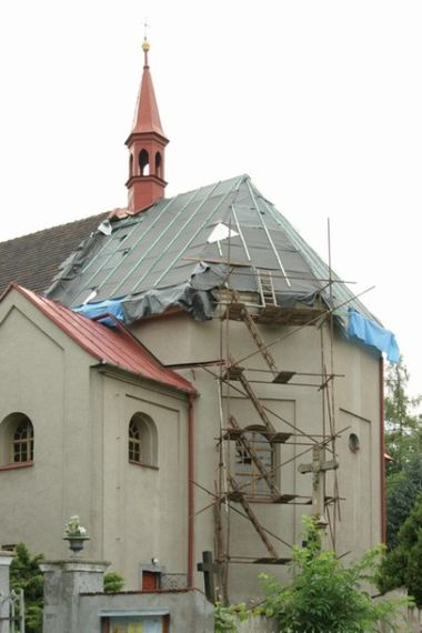 kostel Horní Domaslavice