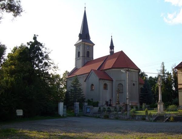 kostel Horní Domaslavice